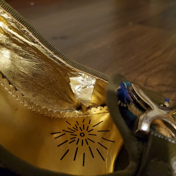 Naughty Monkey (8) vintage inspired chunky heels - Picture 5 of 5